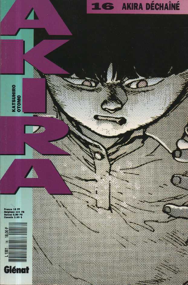 Scan de la Couverture Akira n 16